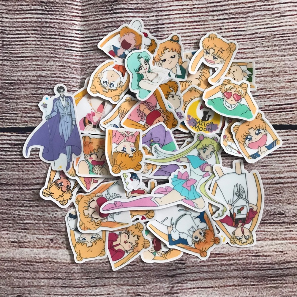 40 Sailor Moon Stickers